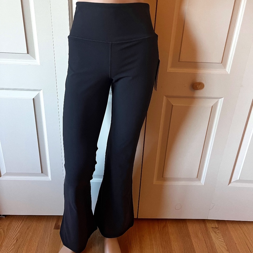 NWT Athleta Yoga Pants Flare Leg L